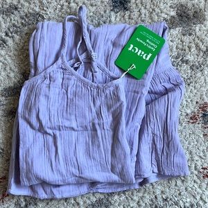 PACT Coastal Cami Maxi Dress